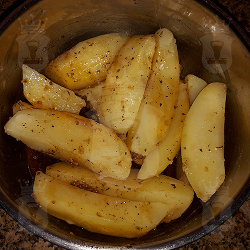 Румяная картошечка в духовке