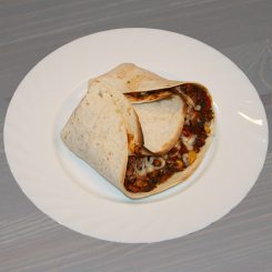 Мексиканское буррито из индейки с сыром