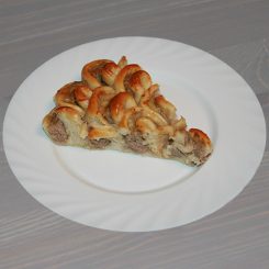 Мясной пирог Хризантема
